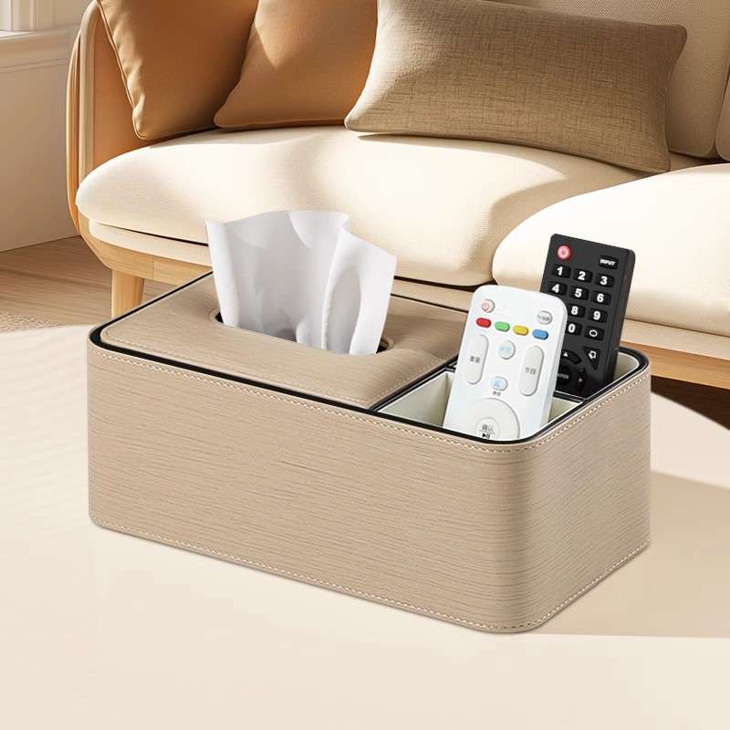 ティッシュケース　多機能ティッシュケース収納ボックス