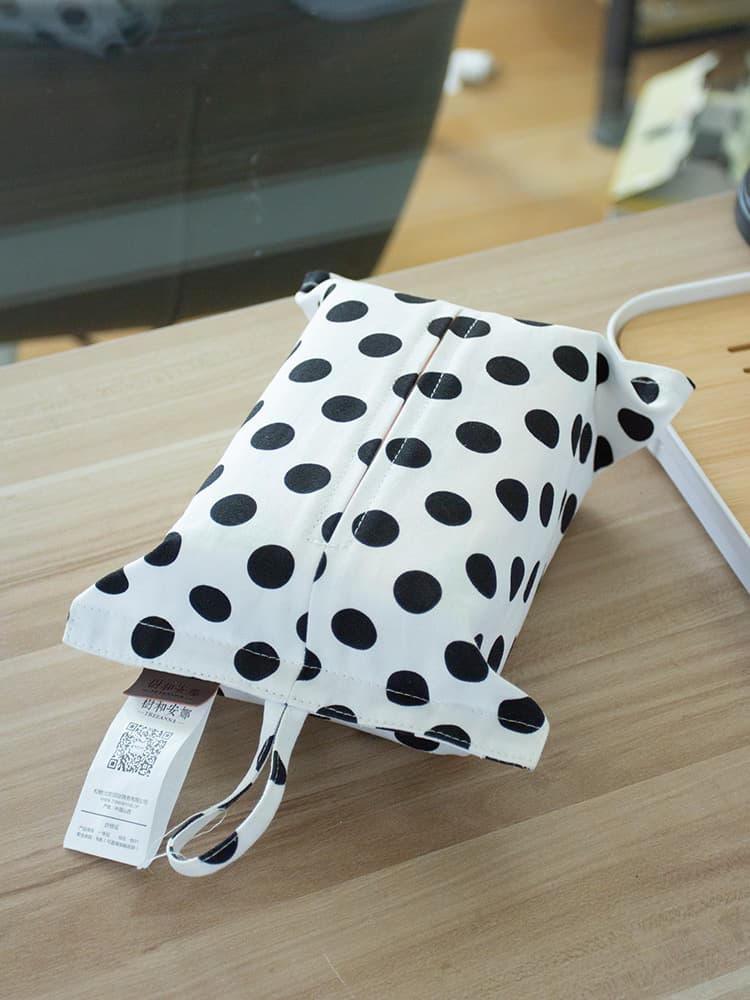 ティッシュケース ティッシュケース 格子柄の優しさ