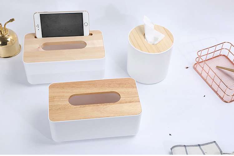 シンプル収納ティッシュケース