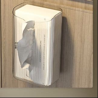 ティッシュケース 壁掛け多機能ティッシュホルダー