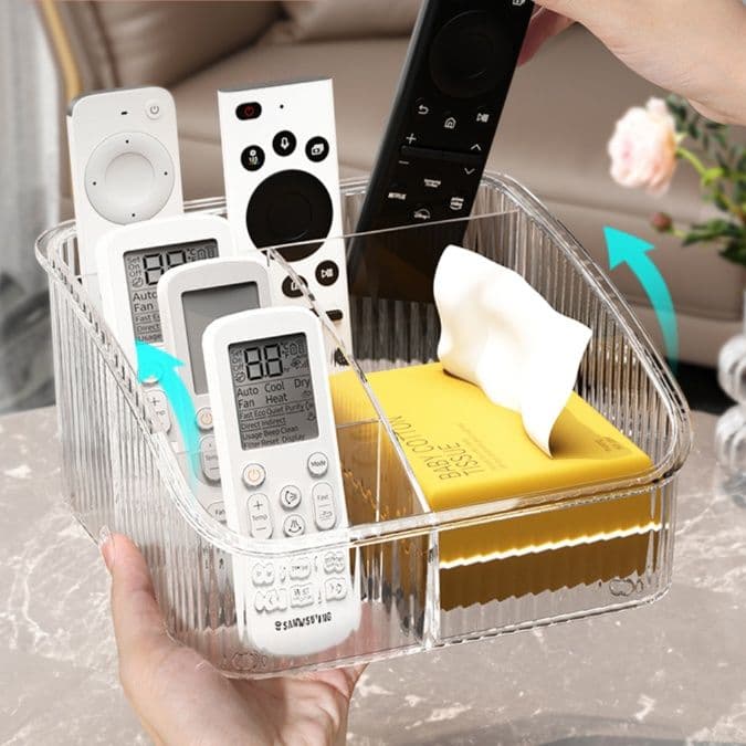 ティッシュケース 多機能整理収納ボックス
