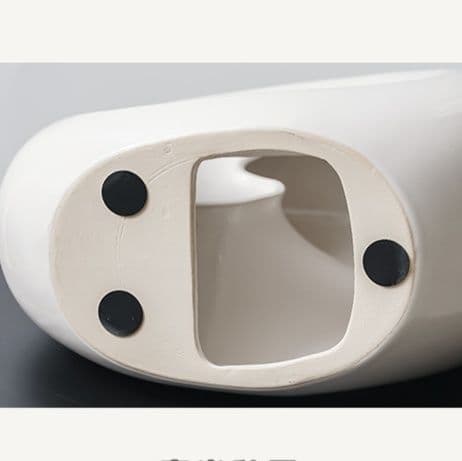 ティッシュケース 丸型陶器おしゃれティッシュケース