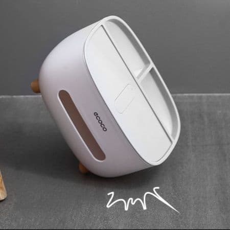 ティッシュケース 多機能収納ティッシュボックス