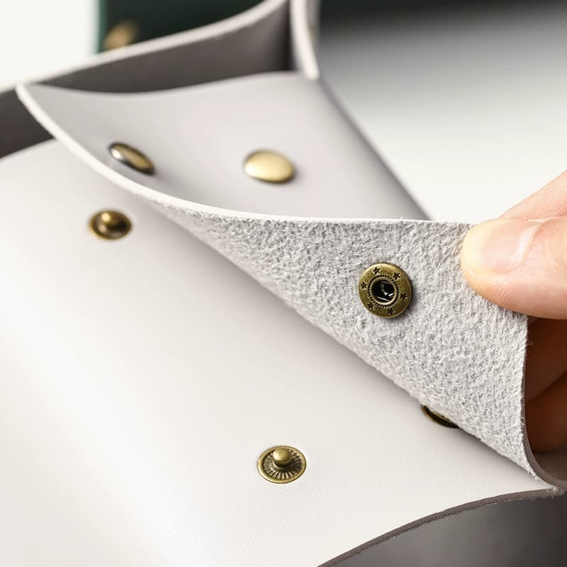 ティッシュケース　レザー調おしゃれかかわいい箱型ティッシュケース