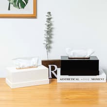 ティッシュケース シンプル木材製おしゃれティッシュボックス