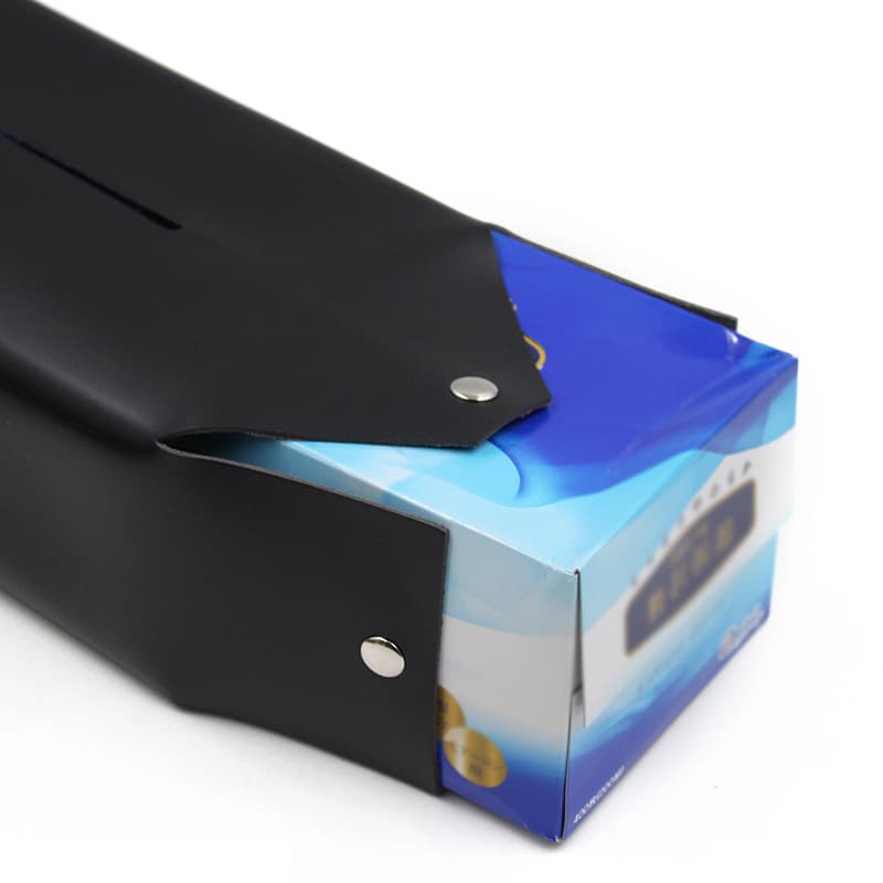 ティッシュケース　柔らか素材レザーソフトティッシュボックス