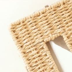 ティッシュケース 天然素材手編み和風ティッシュボックス