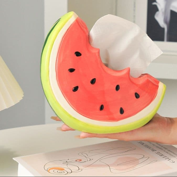 ティッシュケース 夏色果実ティッシュホルダー