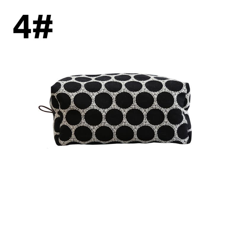 フェルト製チェック柄ティッシュケース吊り下げ式カバー