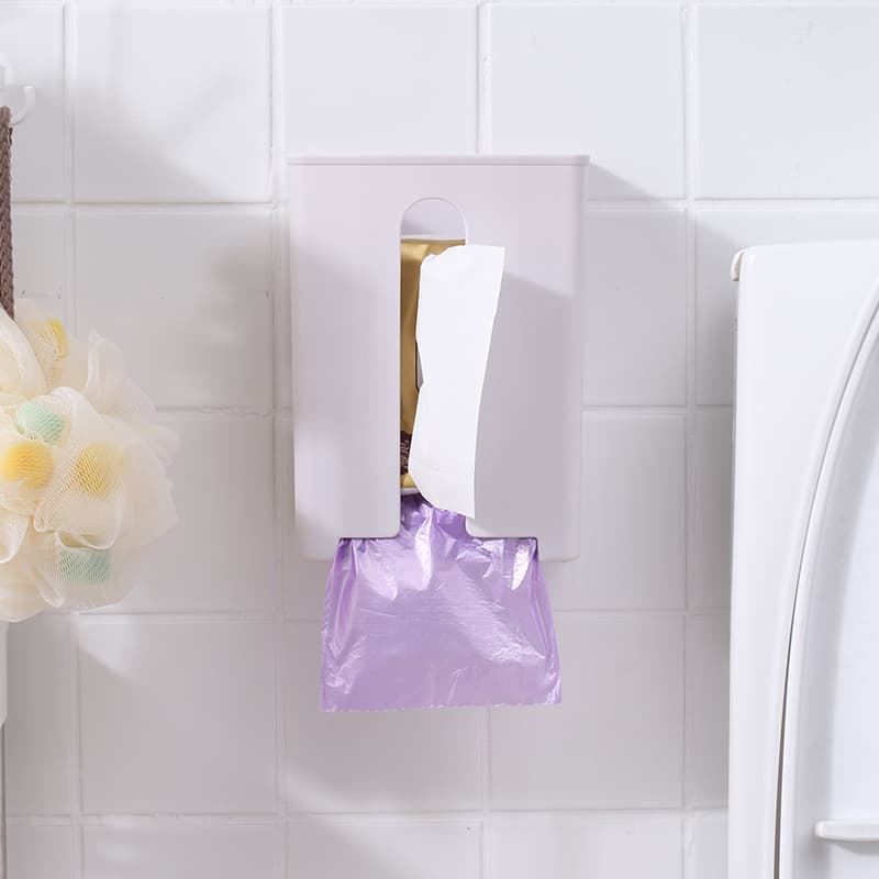 ティッシュケース ティッシュケース 壁掛け式省スペースティッシュホルダー