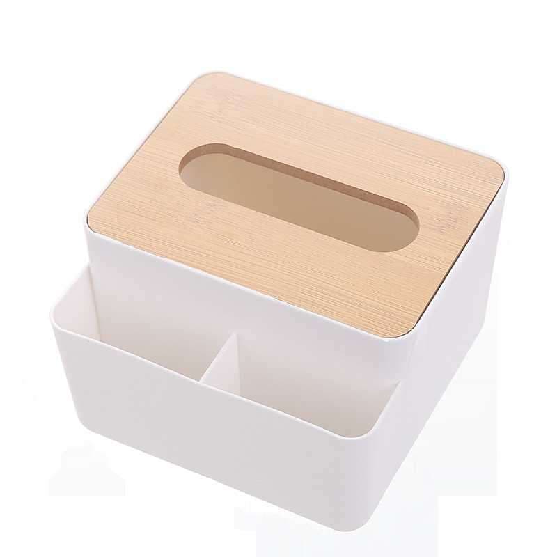ティッシュケース 竹製ティッシュ収納ケース