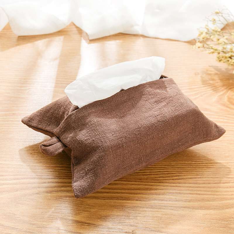 ティッシュケース　布製のおしゃれ壁掛けティッシュケース