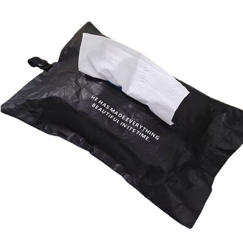 ティッシュケース 車載用吊り下げ式紙風　ソフト