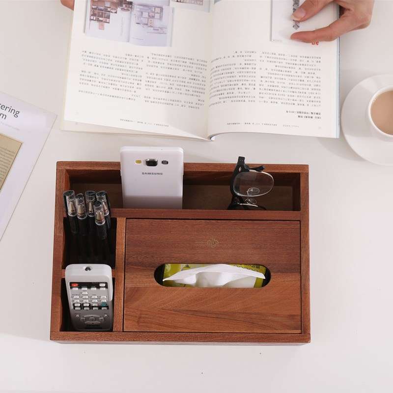 ティッシュケース 上質収納ボックス