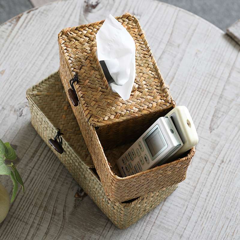 ティッシュケース 籐マルチティッシュボックス