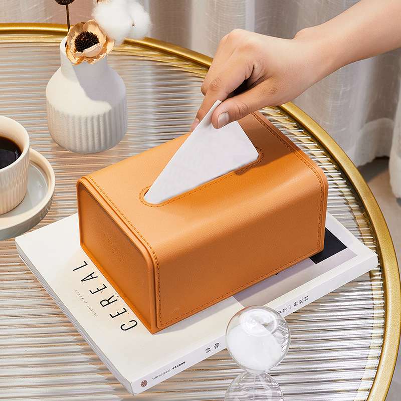 ティッシュケース 上質な手触りのティッシュボックス