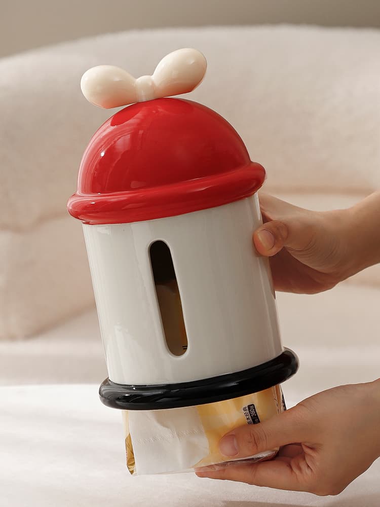 ティッシュケース りぼん ドーム ティッシュケース