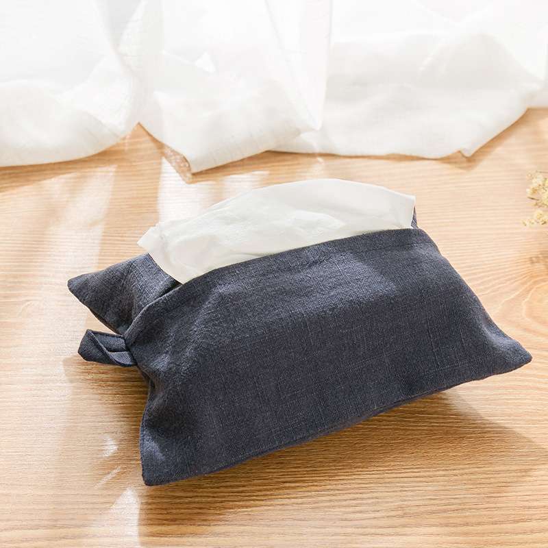 ティッシュケース　布製のおしゃれ壁掛けティッシュケース