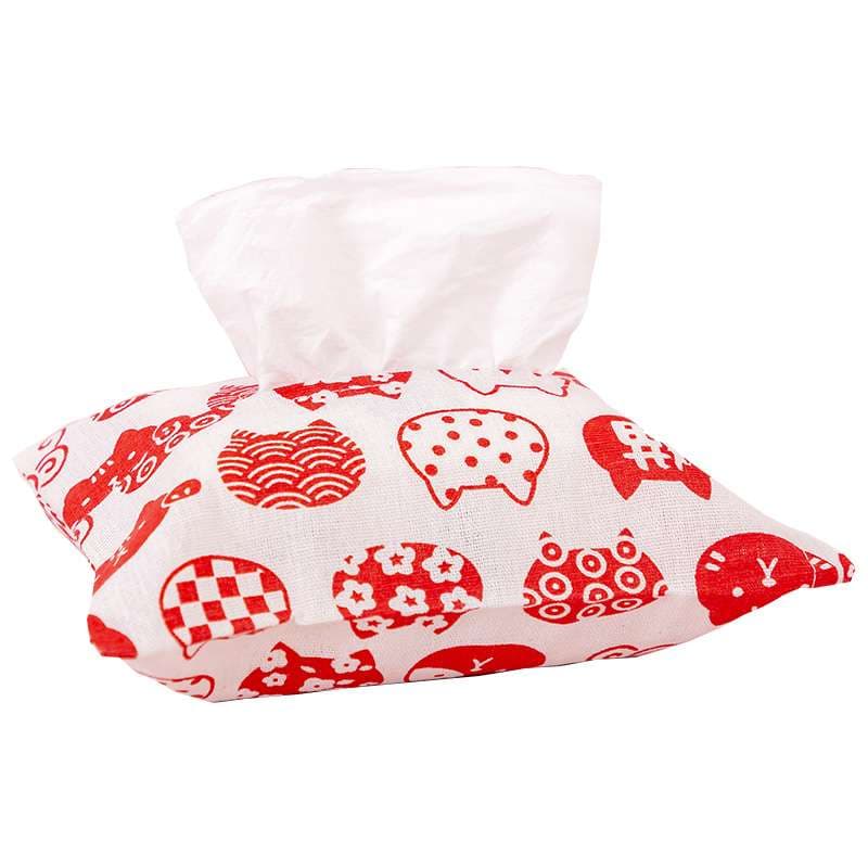 北国と幻想動物のティッシュケース