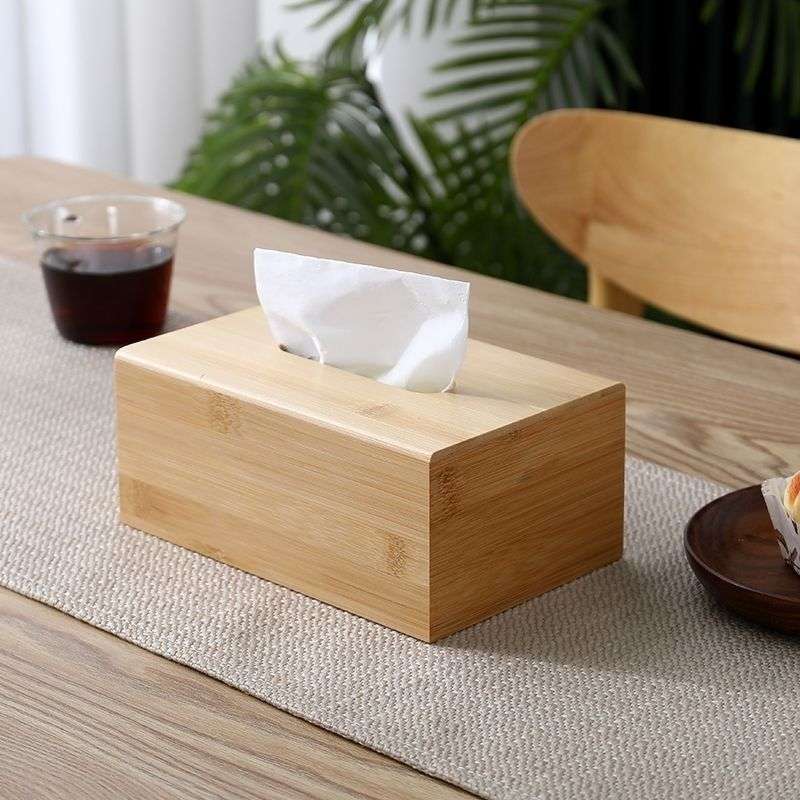ティッシュケース おしゃれな木製ナチュラルティッシュボックス
