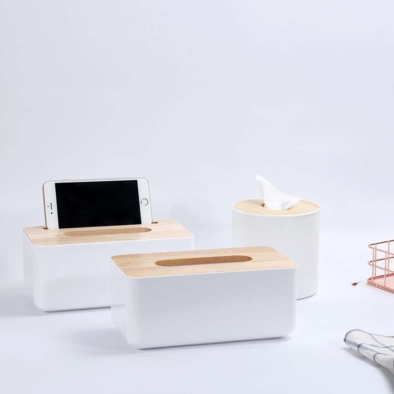 シンプル収納ティッシュケース