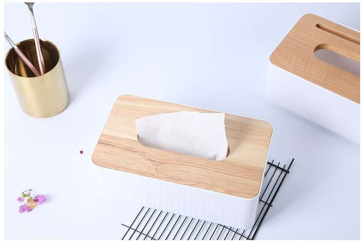 シンプル収納ティッシュケース