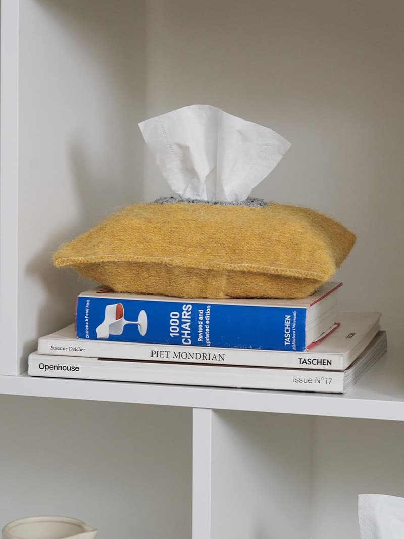 ティッシュケース ふわもこ布製ティッシュカバー