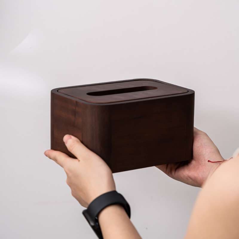 天然木のマルチティッシュケース