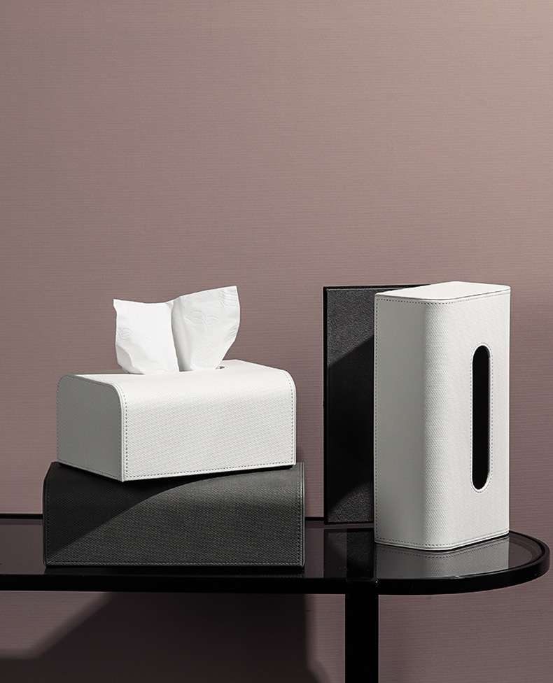 ティッシュケース　上質な佇まいのティッシュケース