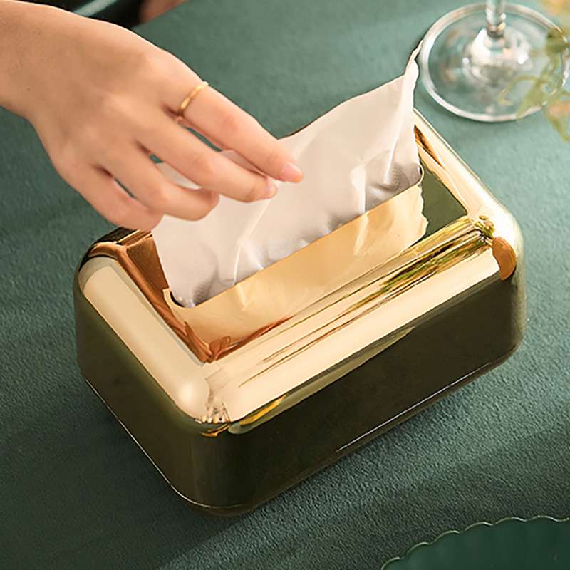 ティッシュケース　ステンレス性かわいいフォルムティッシュケース