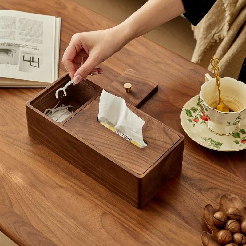 ティッシュケース 和風オーガナイザーボックス