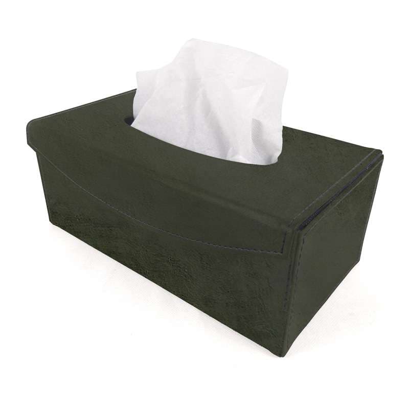 ティッシュケース　柔からレザーティッシュボックスケース