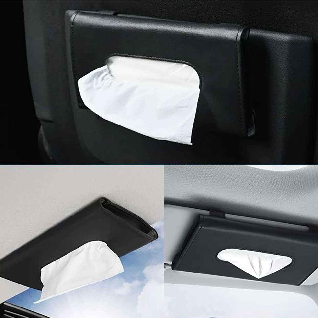 ティッシュケース 高級車内用ティッシュカバー