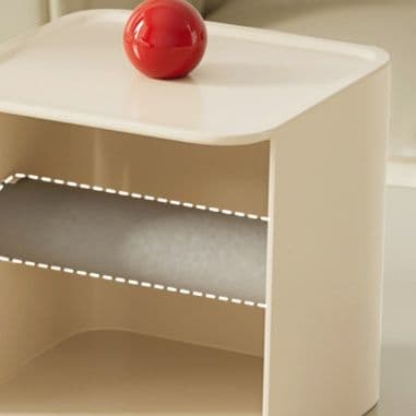 ティッシュケース 丸ドットキューブティッシュボックス