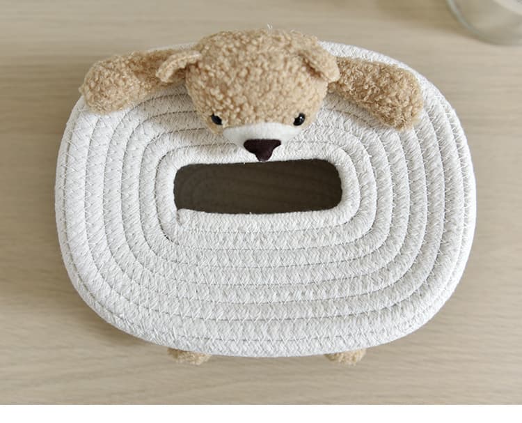 ティッシュケース ソフト 動物友達ソフトティッシュケース