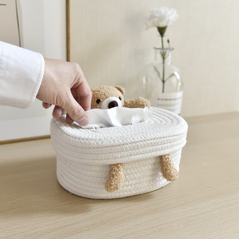 ティッシュケース ソフト 動物友達ソフトティッシュケース