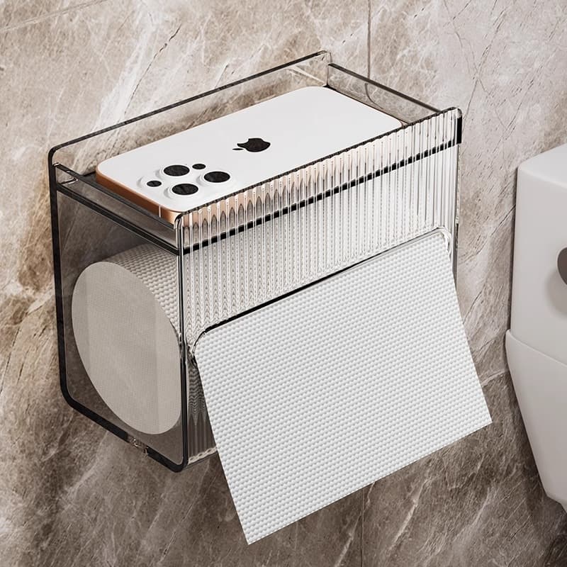 ティッシュケース 多機能収納ティッシュボックス